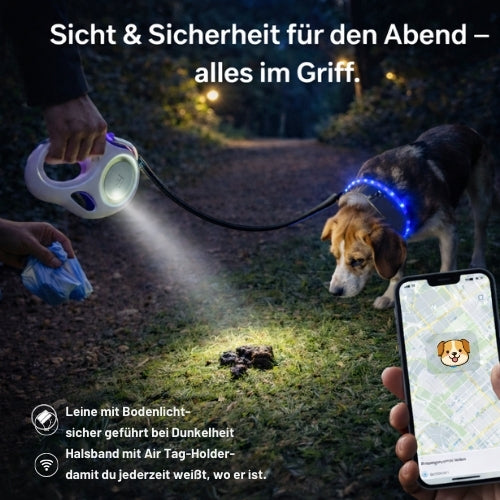 tiernah LED - Hundeleine